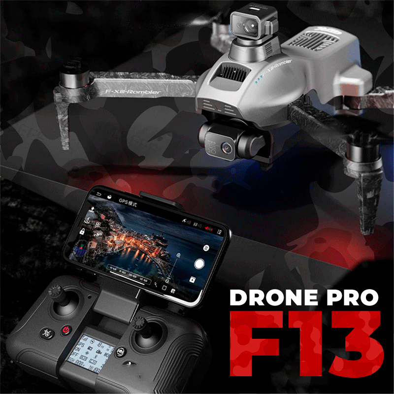 Drone Com Câmera F13 Pro