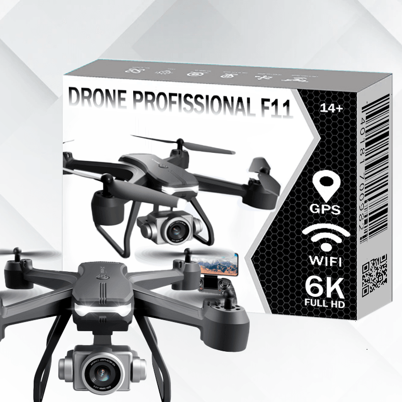 Drone Com Câmera F11 Pro