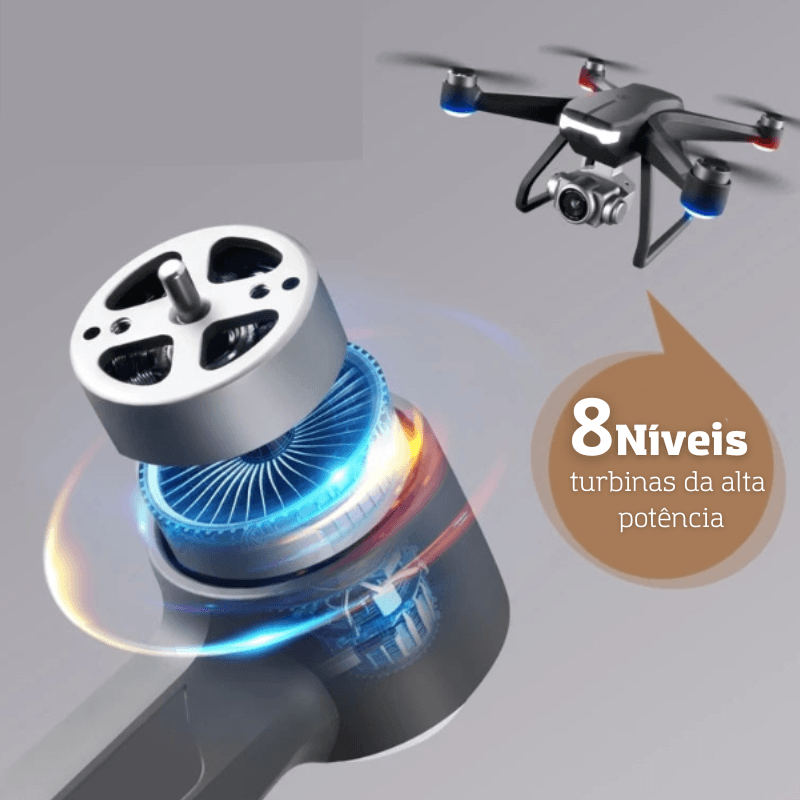 Drone Com Câmera F11 Pro